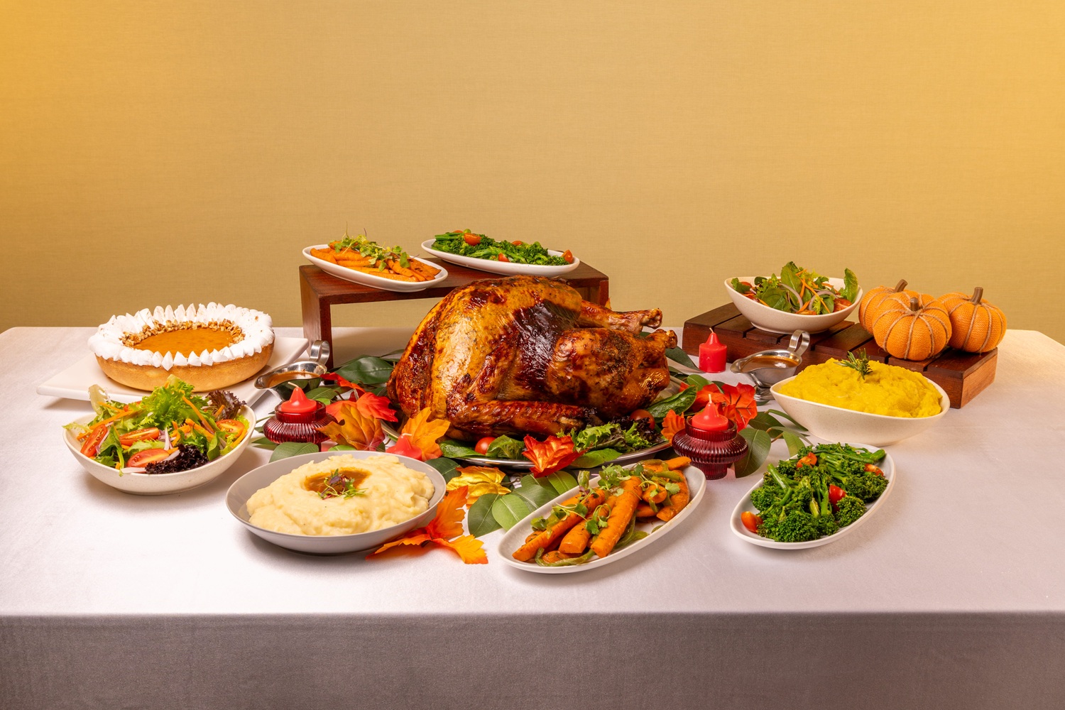 Banquete de Thanksgiving - Restaurante Giratorio